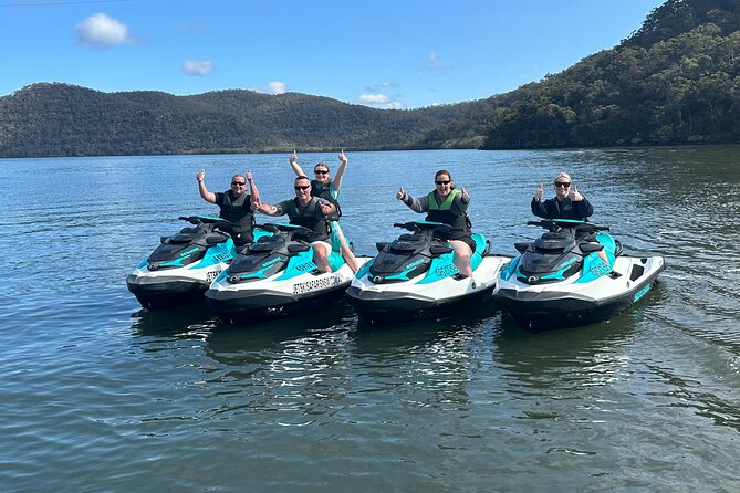 1.5 Hr Jet Ski Safari - The route: from Brooklyn railway bridge to Spencer