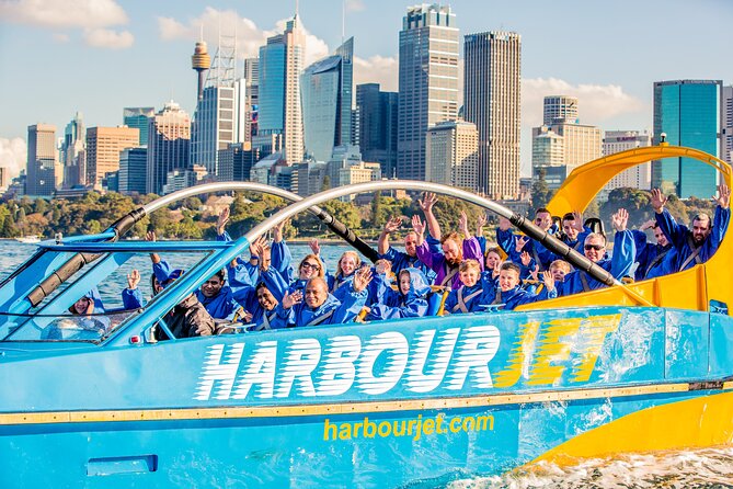 30-Minute Sydney Harbour Jet Boat Ride: Jet Blast - Luna Park sprint: quick fun, fast photos, loud mood