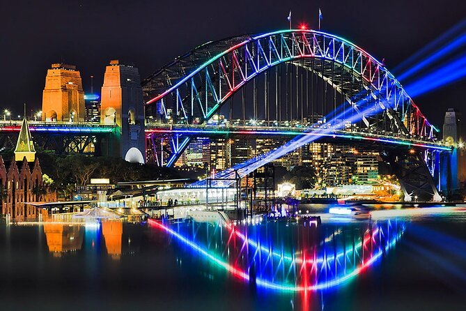 4-hour Vivid Latin Fiesta Dinner Cruise Shared Experience - Vivid Nights, But With Salsa Energy on Sydney Harbour