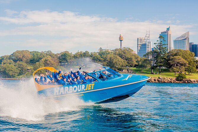45-Minute Sydney Harbour Adventure Jet Boat Ride - Stop 3 and 4: riding under the Harbour Bridge and past Luna Park