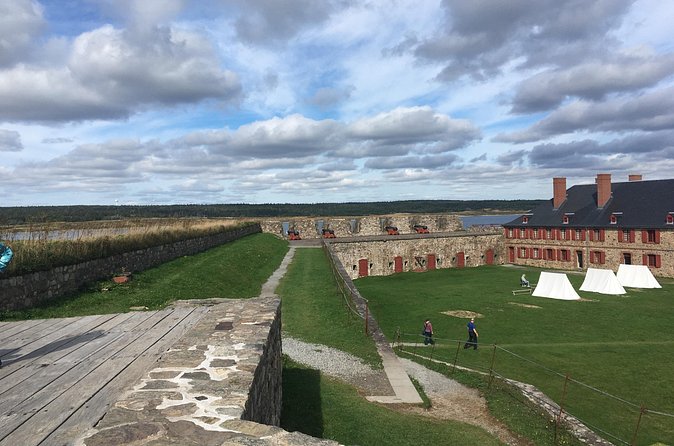 Black Wood Tours: Fortress of Louisbourg Tour - Mira River Provincial Park: salt-and-fresh water scenery and the Marion Bridge area
