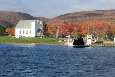 Blackwood Tours: Highland Village, Baddeck, Bell Museum Tour - Little Narrows Presbyterian Church and the cable ferry ride