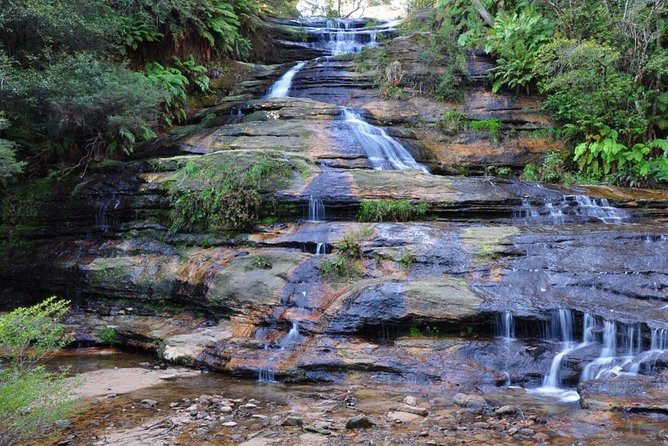 Blue Mountains Day Tour :Wildlife, Waterfall Walk & Three Sisters - Wentworth Falls and the waterfall walk: breathtaking views with a fitness check