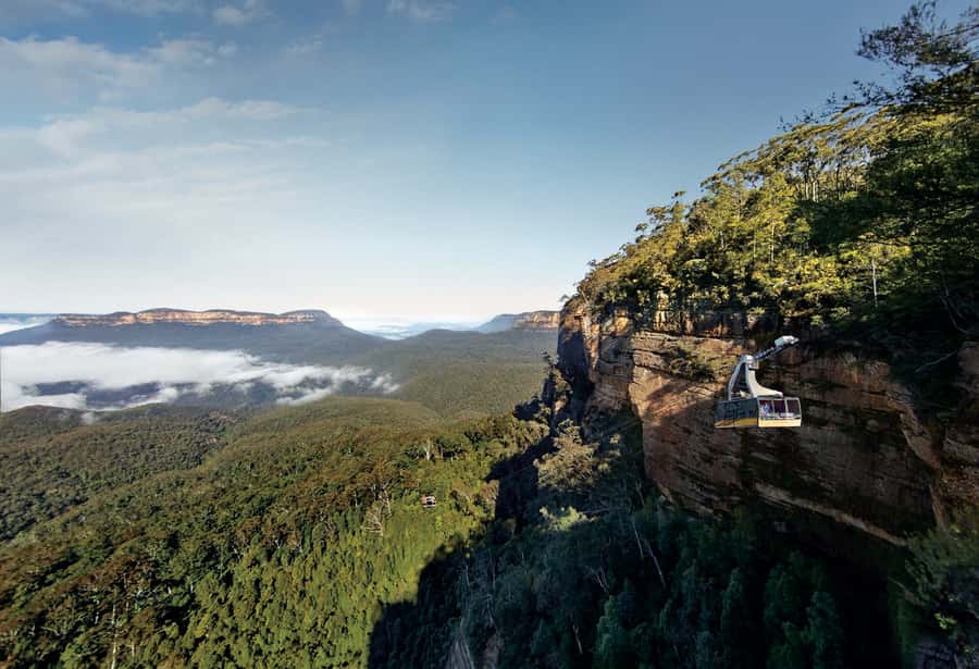Blue Mountains day tour with Cruise, Scenic world pass & Zoo - Katoomba and the Three Sisters: iconic, but still special