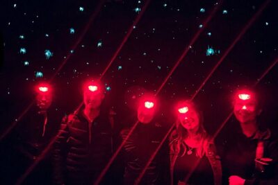 Blue Mountains Hiking Glow worms Cave Wildlife Spotlighting Night Adventure - Headlamps with red mode: the safety tech you’ll actually feel