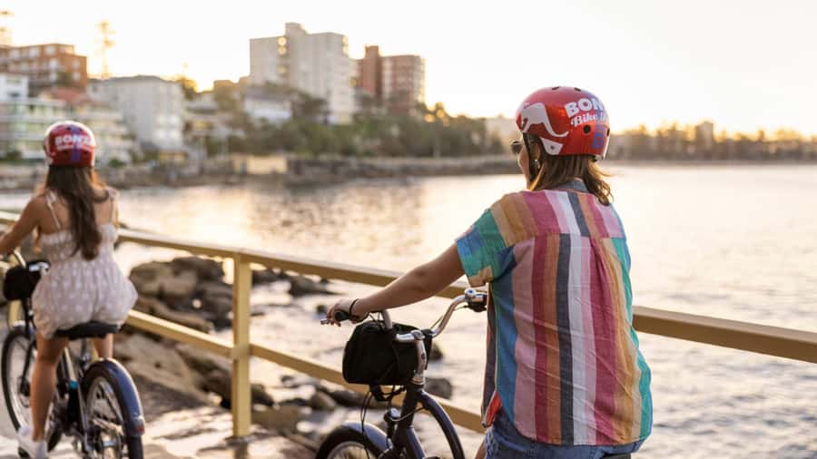 Breathtaking Manly Beach Bicycle and Sunset Cruise Tour - North Head hill: the main fitness test (and why it’s worth it)