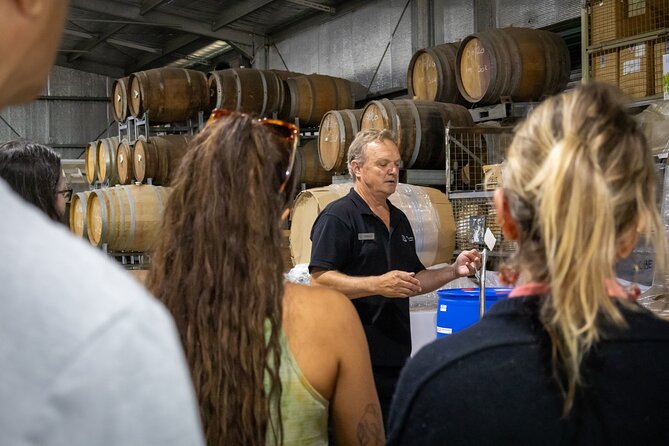 Hunter Valley All Inclusive, Wine, Chocolate Tasting and Lunch - 4 Pines at the Farm With Cellarmasters: Tastings Plus Lunch You Can Actually Use