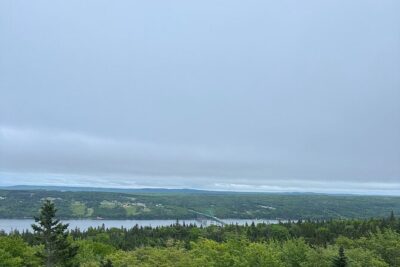 Ingonish and Keltic Lodge 6 Hours Cabot Trail Tour - St. Ann’s Lookoff: Bras d’Or Lake and the ferry view
