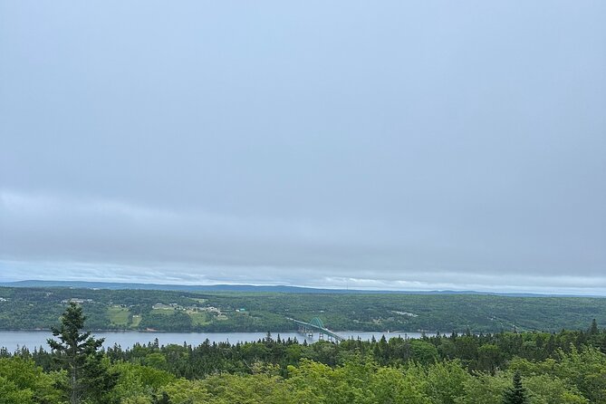 Ingonish and Keltic Lodge 6 Hours Cabot Trail Tour - St. Ann’s Lookoff: Bras d’Or Lake and the ferry view