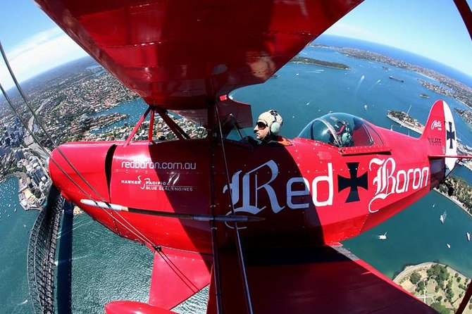 Intense Aerobatic Experience in the Open Canopy Red Baron Pitts Special - How the Route Shapes the Flight: Bankstown to the Great Dividing Range