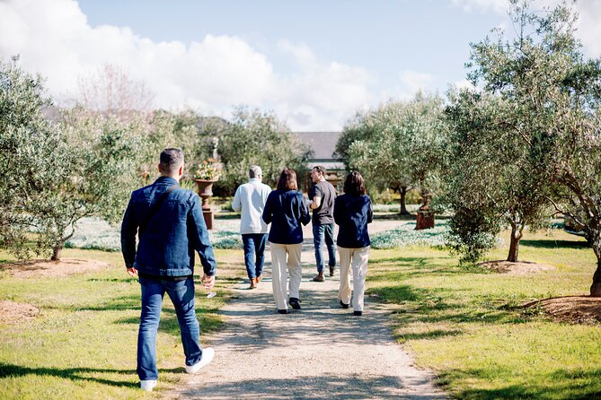 Luxury Hunter Valley Tour: 3 Tastings, Gin, Lunch & Chocolatier - Krinklewood Vineyard: Provençal gardens and peacocks with your first pour