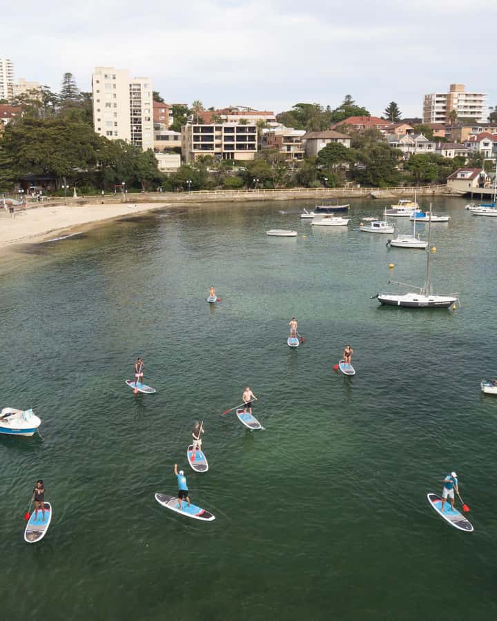 Manly Stand Up Paddle Board Hire - Water-only sights and the “history by shoreline” angle