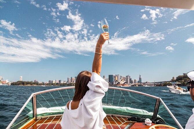 Private 90 min Luxury Cruise on Sydney Harbour - up to 6 Guests - Price and value: $559.45 per group, not per person (so plan your split)