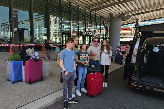 Private Sydney Airport-Sydney CBD, Sydney City, Cruise Terminal - Cruise terminal drop-offs: White Bay and Overseas Passenger Terminal