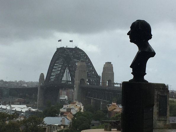 Private Tour: Half-Day Iconic Sydney - Neilsen Park and Shark Beach: seaside scenery with a funny fact