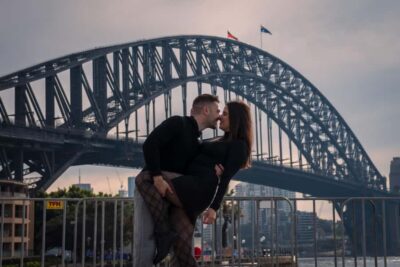 Professional photoshoot at The Rocks in Sydney - Where you meet (and how not to miss your photographer)