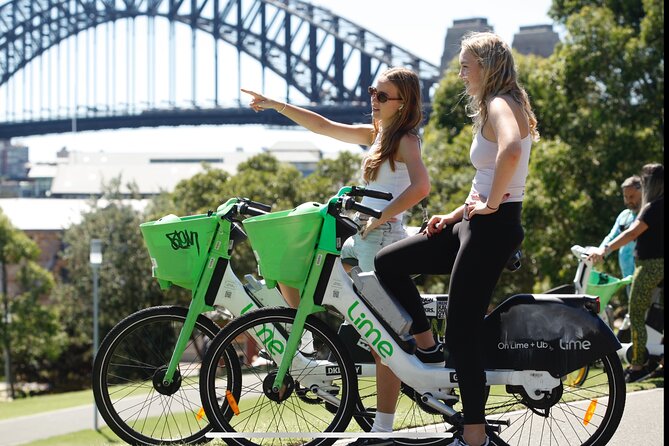 Self Guided Electric Bike Tour of Sydney - Sydney Harbour Bridge and Circular Quay: the Coathanger view plus first-Fleet history
