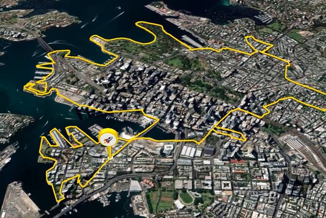 Self Guided Electric Bike Tour of Sydney - Wheel Explorer app: the audio and directions doing the heavy lifting