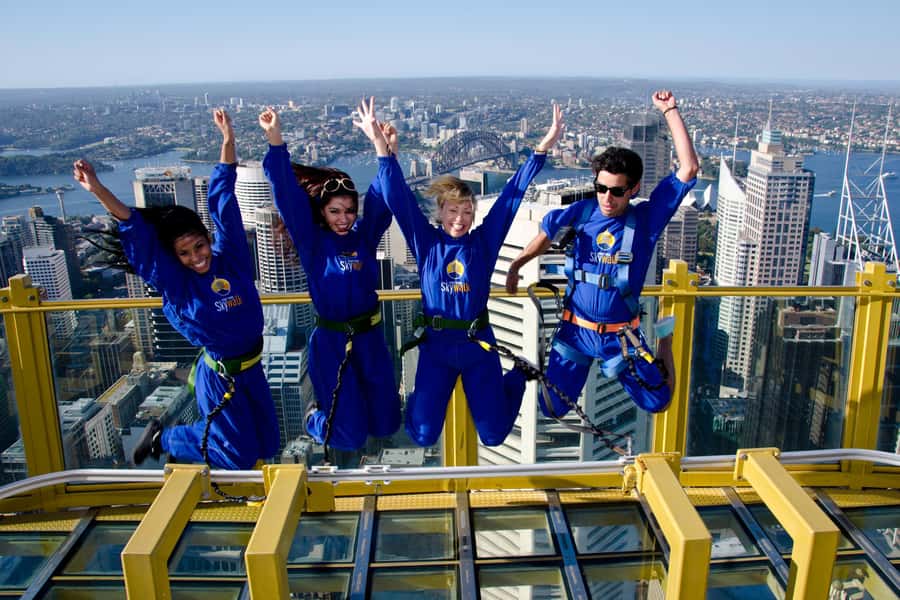 Skywalk at The Sydney Tower Eye: Ticket & Tour - Before the Walk: Sydney Tower Observation Deck and Jumpsuit Setup