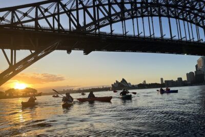 Sunrise Paddle Session on Syndey Harbour (single kayak) - Getting started at Milson Point: Milson Park setup that works