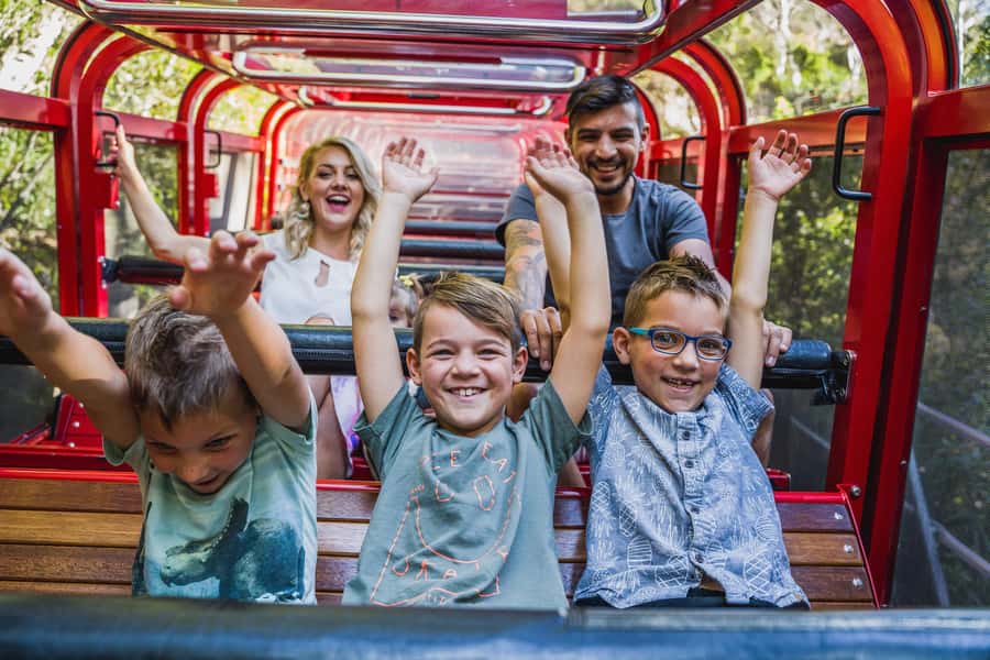 Sydney: Blue Mountains, Scenic World, Zoo & Lincoln's Rock - Scenic World in Katoomba: Scenic Railway, Skyway, and Cableway