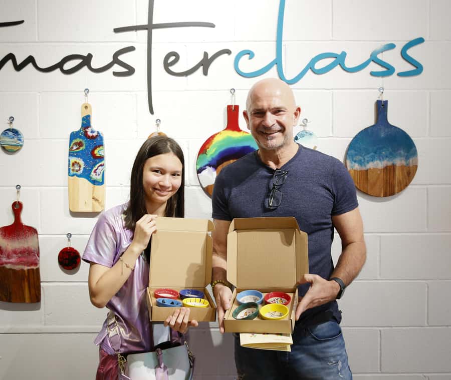 Sydney: Ceramic Plates & Bowls Paint and Sip Classes - A 150-minute ceramics session that feels more relaxing than intimidating