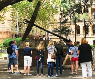 Sydney Convicts, History & The Rocks 2.5-Hour Walking Tour - Getting your bearings: Customs House Library, then the harbor approaches