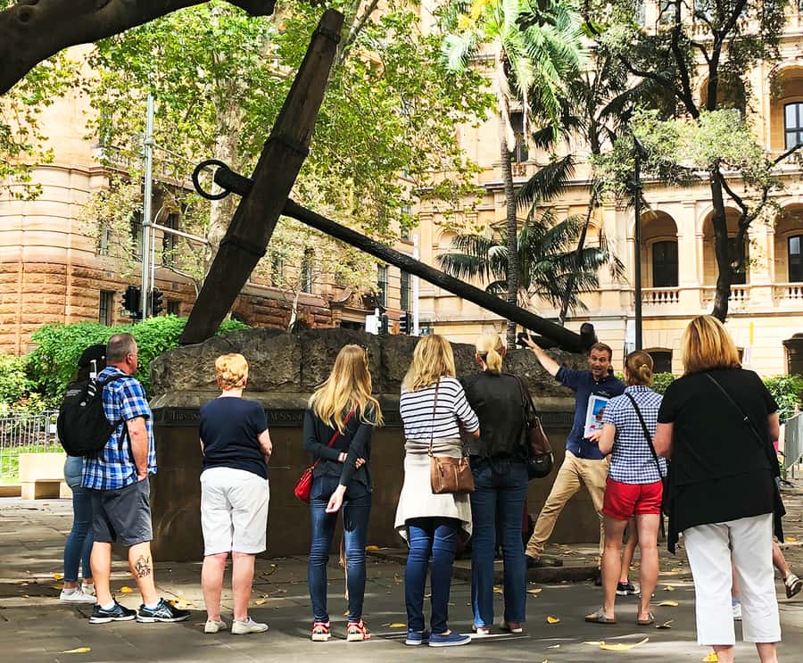 Sydney Convicts, History & The Rocks 2.5-Hour Walking Tour - Getting your bearings: Customs House Library, then the harbor approaches