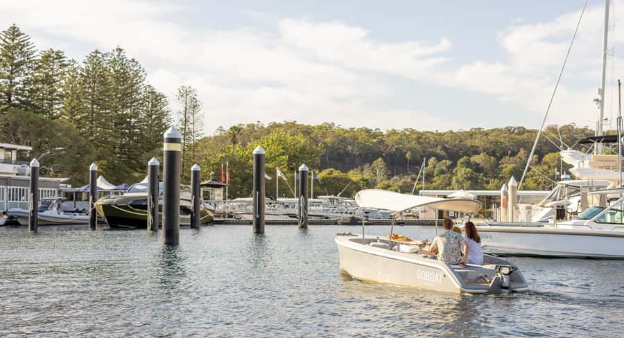 Sydney: Electric Boat Rental from The Spit, Mosman - Setting Off From GoBoat at D’Albora Marina (The Spit, Mosman)