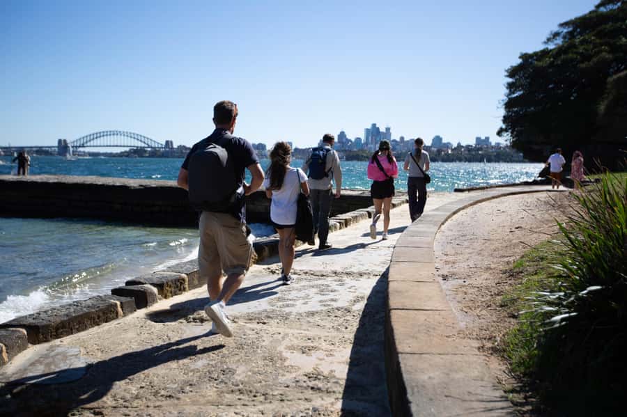 Sydney Harbour National Park 2-Hour Walking Tour - Strolling under Sydney red gum trees and finding harbour views with real angles
