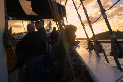 Sydney Harbour Tall Ship Afternoon Discovery Cruise - What the first minutes feel like: sails up, then out into the harbor