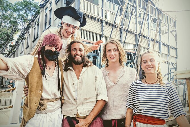 Sydney Harbour Tall Ship Pirate Cruise Experience - Captain Pineapple and the cast: how the show keeps everyone in sync