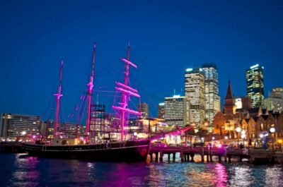 Sydney Harbour: Tall Ship Vivid Dinner Cruise - The ship, the route feel, and what “90 minutes” means
