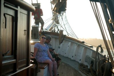 Sydney Harbour Tall Ship Wine & Canapes Evening Cruise - The 2.5-hour tall ship loop: what that time feels like