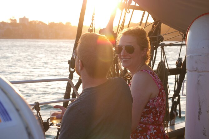Sydney Harbour Tall Ship Wine & Canapes Evening Cruise - Admiralty House and the harbor’s story behind the scenery