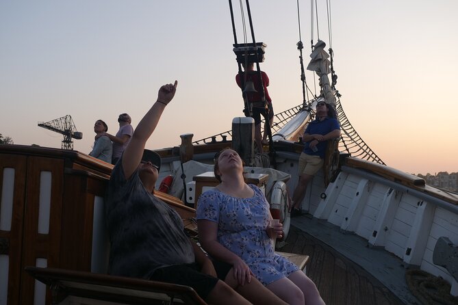 Sydney Harbour Tall Ship Wine & Canapes Evening Cruise - Onboard vibe: music, group size, and comfort