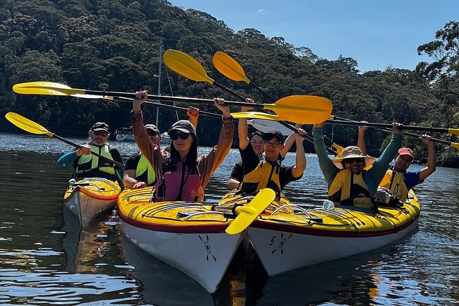 Sydney Kayak Seal Encounter Adventure with Gourmet Food - After lunch: more secluded beaches and a return paddle that doesn’t feel rushed