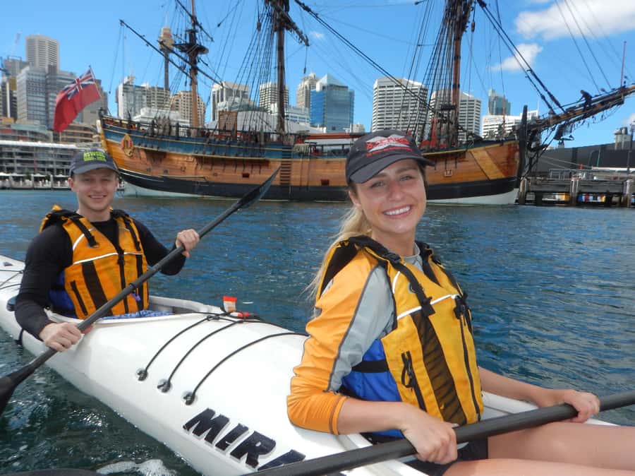 Sydney: Kayak to Goat Island At The Heart of Sydney Harbour - The permit-only moment: landing on Goat Island (Memel)