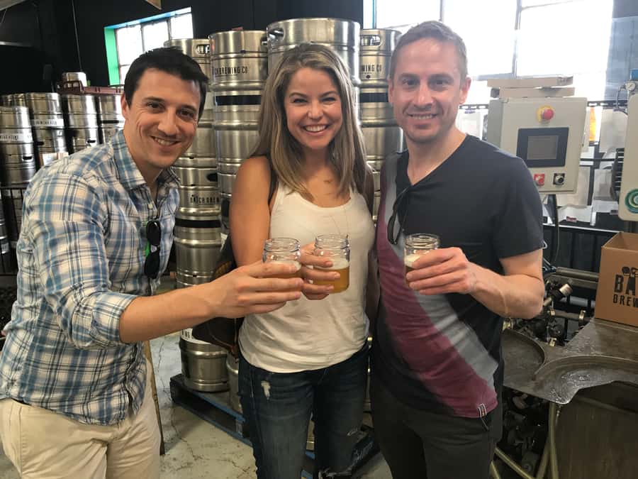 Sydney: Marrickville Breweries Walking Tour - Grifter Brewing Company: the old laundry building, 12 taps, and the Fresh and Clean IPL