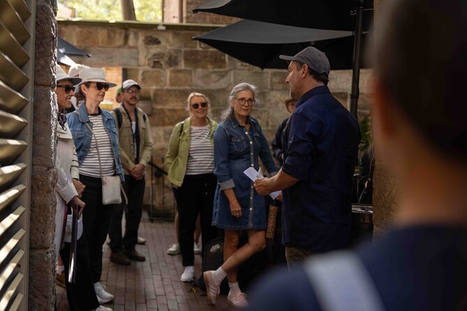 Sydney Origin Story Walk in The Rocks - The Rocks, but told like a true crime script