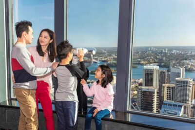 Sydney Tower Eye: Entry with Observation Deck - What you’ll see from 250m: Opera House energy, coastline, and the Blue Mountains