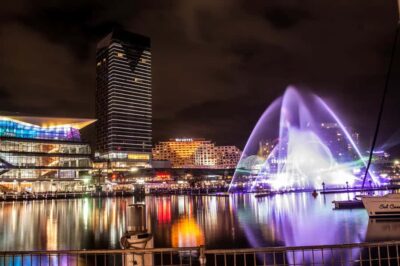 Sydney: Vivid Festival of Light Harbor Cruise with Dinner - Dinner buffet plus a welcome drink: does the food deliver?