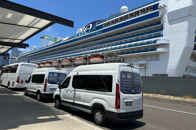 Transfer from White Bay Cruise Terminal to Sydney Airport - Families, Kids, and Mobility: Read This Part Carefully