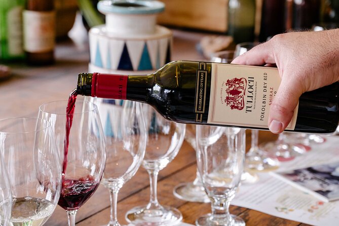 Tulloch Wines- Tasting of 6 Pokolbin Dry Red Shiraz Vintages with Charcuterie - Key things that make this tasting work