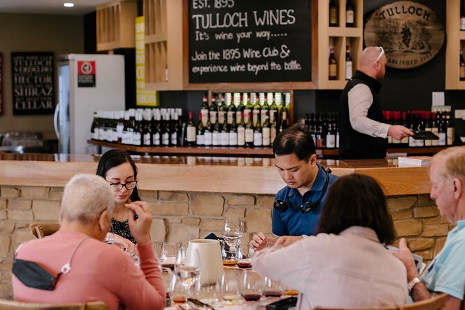 Tulloch Wines- Tasting of 6 Pokolbin Dry Red Shiraz Vintages with Charcuterie - Kids Junior Tasting and teens Kombucha: keeping the group together