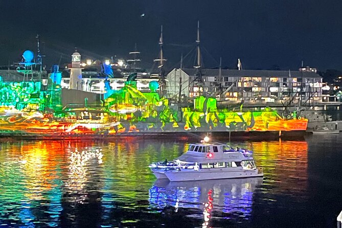 Vivid 90-Minute Sydney Harbour Intimate Catamaran Cruise with Canapes - Heaven Catamaran: Your Floating Viewing Room